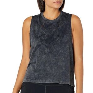 🐚🪼 2/20$ TOPS 🪼🐚 Sage Activewear Sleeveless Blue Muscle Tank  Workout Top Sz L